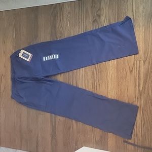 Petite Navy Scrub Bottoms